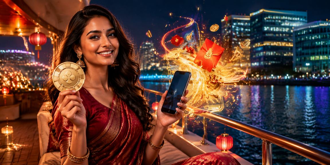 Red envelope symbolizing bonuses and promotions for Indian players
